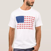 NEUE LED-Flagge T-Shirt (Vorderseite)