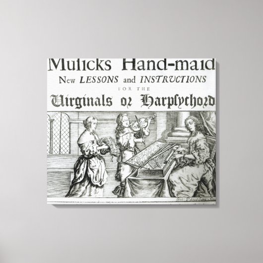 Neue Lektionen und Anweisungen Leinwanddruck (Vorderseite)