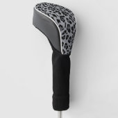 Neue Leopard-Textur 11 Golf Headcover (angewinkelt)