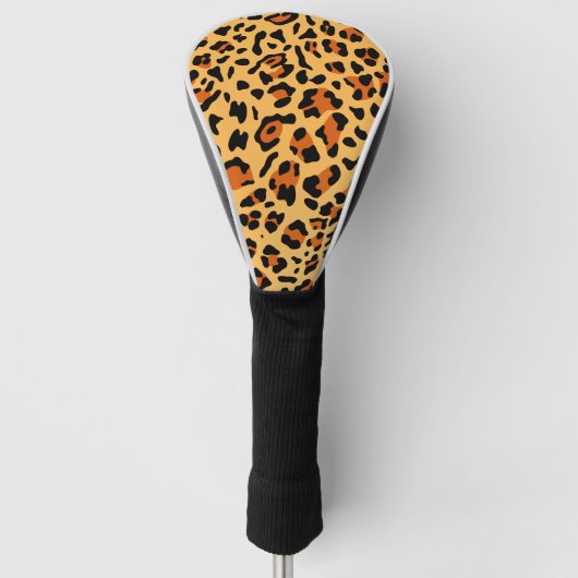 Neue Leopard-Textur 3 Golf Headcover (Vorderseite)