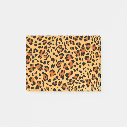 Neue Leopard-Textur 3 Post-it Klebezettel (Vorderseite)