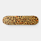 Neue Leopard-Textur 3 Skateboard (Horizontal)