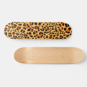 Neue Leopard-Textur 3 Skateboard (Horizontal)