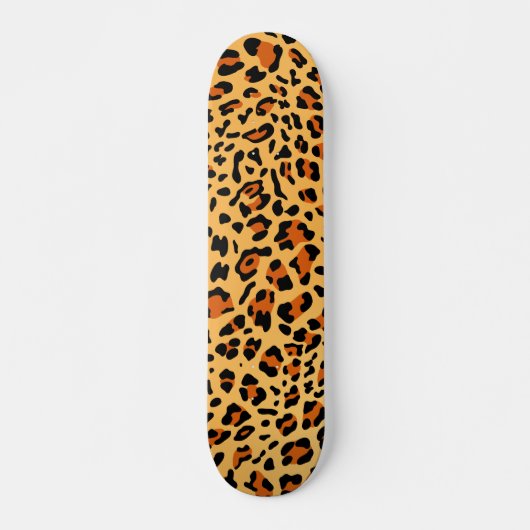 Neue Leopard-Textur 3 Skateboard (Vorne)