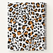 Neue Leopard-Textur 5 Notizblock (Rückseite)