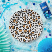 Neue Leopard-Textur 5 Pappteller (Party)