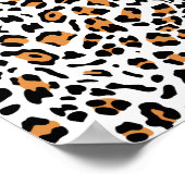 Neue Leopard-Textur 5 Poster (Ecke)