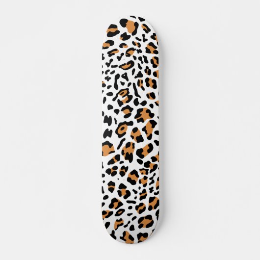 Neue Leopard-Textur 5 Skateboard (Vorne)