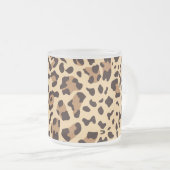 Neue Leopard-Textur 6 Mattglastasse (VorderseiteRechts)