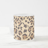 Neue Leopard-Textur 6 Mattglastasse (Vorderseite Links)