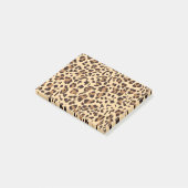 Neue Leopard-Textur 6 Post-it Klebezettel (angewinkelt)