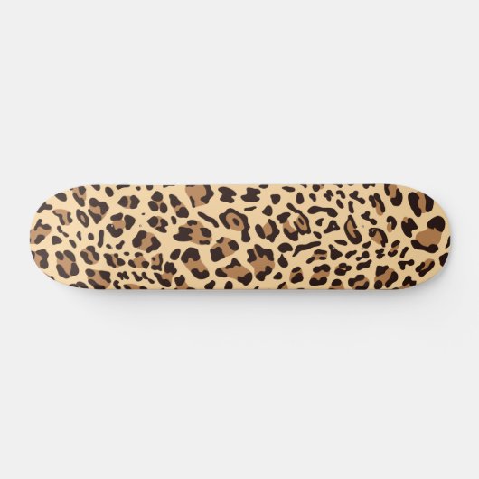 Neue Leopard-Textur 6 Skateboard (Horizontal)