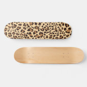 Neue Leopard-Textur 6 Skateboard (Horizontal)