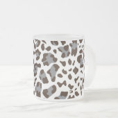 Neue Leopard-Textur 7 Mattglastasse (VorderseiteRechts)