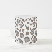 Neue Leopard-Textur 7 Mattglastasse (Vorderseite Links)
