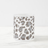 Neue Leopard-Textur 7 Mattglastasse (Mittel)