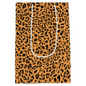 Neue Leopard-Textur 8 Mittlere Geschenktüte (Rückseite)