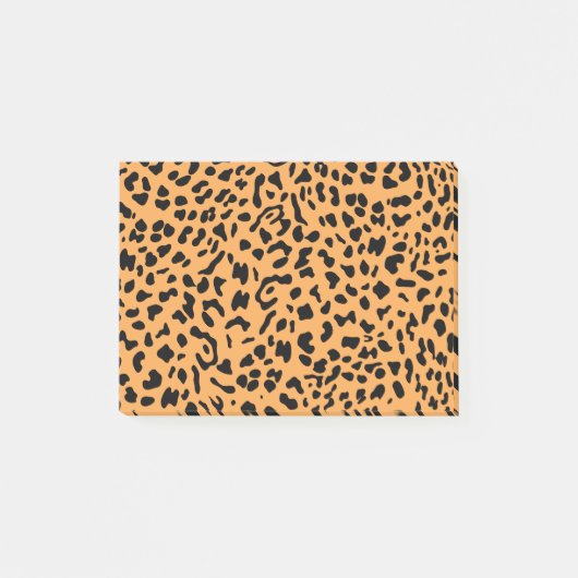 Neue Leopard-Textur 8 Post-it Klebezettel (Vorderseite)