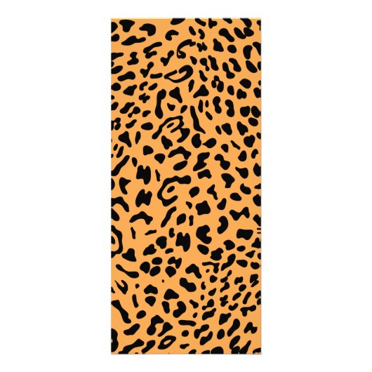 Neue Leopard-Textur 8 Werbekarte (Vorne)