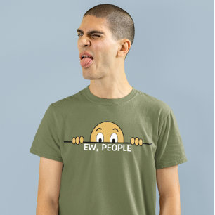 Neue Leute dunkel T-Shirt