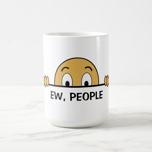 Neue Leute groß Kaffeetasse (Mittel)