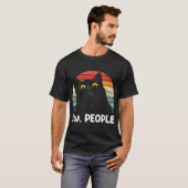 Neue Leute lustige Black Cat Liebhaber für Frauen T-Shirt (Vorne ganz)