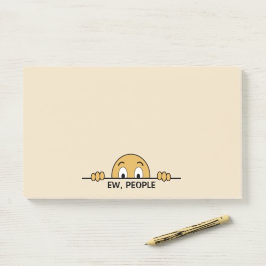 Neue Leute Niedlich Post-it Klebezettel (Auf Schreibtisch)