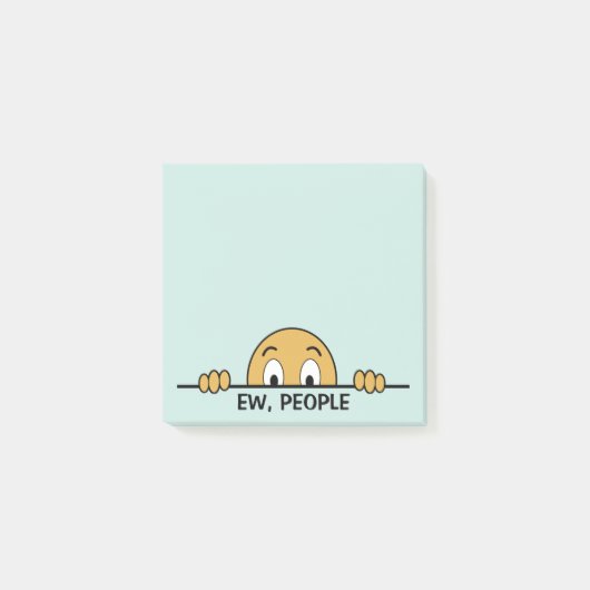 Neue Leute Post-it Klebezettel (Vorderseite)