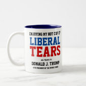 Neue liberale Tränen Zweifarbige Tasse (Links)