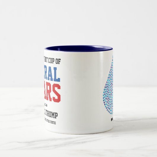 Neue liberale Tränen Zweifarbige Tasse (Mittel)