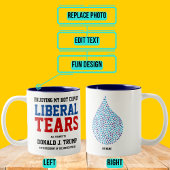 Neue liberale Tränen Zweifarbige Tasse