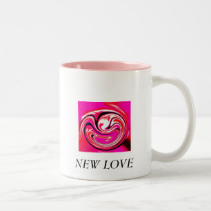 Neue Liebe Zweifarbige Tasse