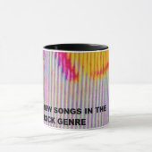Neue Lieder im Rock Genre Tasse (Zentrum)