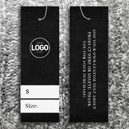 Neue Logo-Chalkboard-Kleidung Größe Preis hängen T