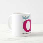 Neue Logo-Tasse der GRANNE Kaffeetasse (Vorderseite Links)