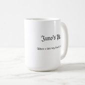 Neue Logo-Tasse Kaffeetasse (VorderseiteRechts)