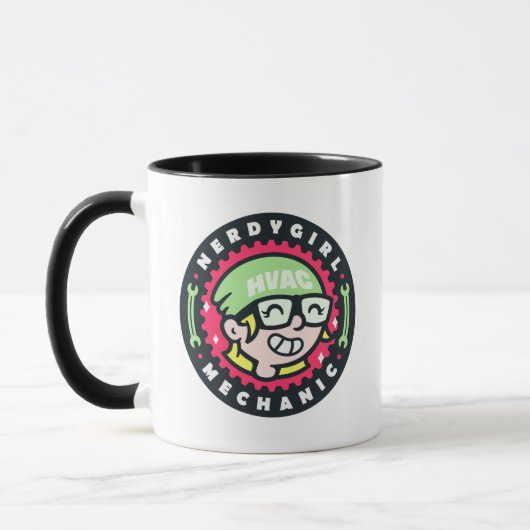 Neue Logo-Tasse Tasse (Links)