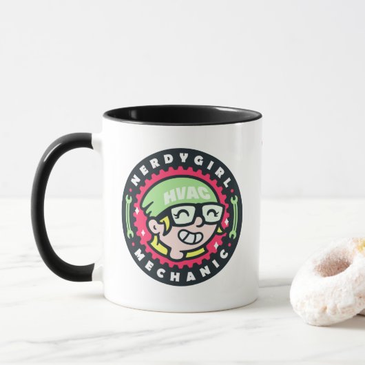 Neue Logo-Tasse Tasse (Mit Donut)