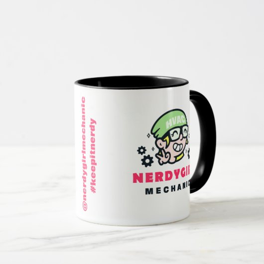 Neue Logo-Tasse Tasse (VorderseiteRechts)