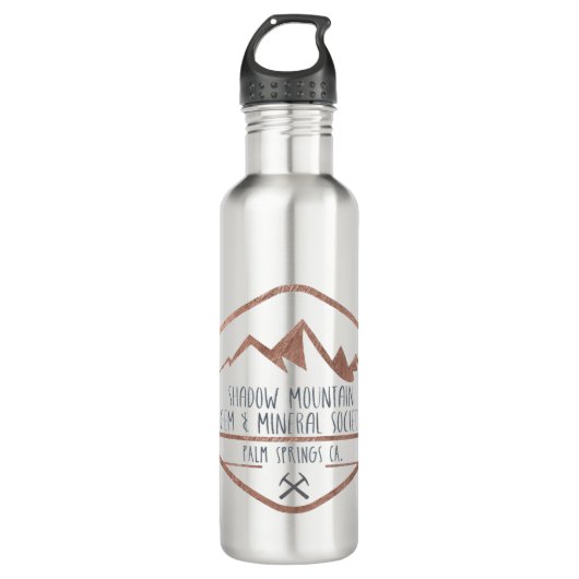 Neue Logo-Wasser-Flasche Edelstahlflasche (Vorderseite)