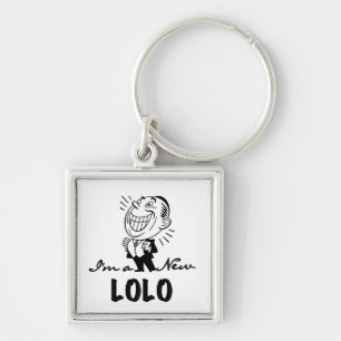 Neue Lolo T - Shirt und Geschenke lächeln Schlüsselanhänger