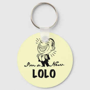 Neue Lolo T - Shirt und Geschenke lächeln Schlüsselanhänger