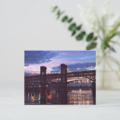 Neue Londoner Brücken über die Themse Postkarte (Stehend Vorderseite)