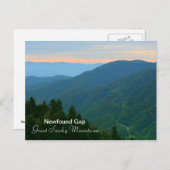 Neue Lücke - Große, rauchige Berge Postkarte (Vorne/Hinten)