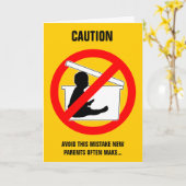 Neue (lustige) Kinderkarte Karte (Gelbe Blume)