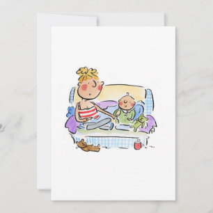 Neue Mama Einladung