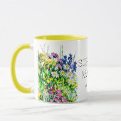 Neue Mama-Tasse, farbenfrohe Wildblumen Tasse (Links)