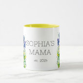 Neue Mama-Tasse, farbenfrohe Wildblumen Tasse (Zentrum)