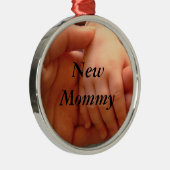 Neue Mama-Weihnachtsverzierung Ornament Aus Metall (Rechts)