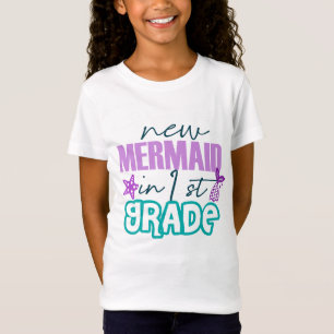 Neue Meerjungfrau in 1. Klasse T-Shirt